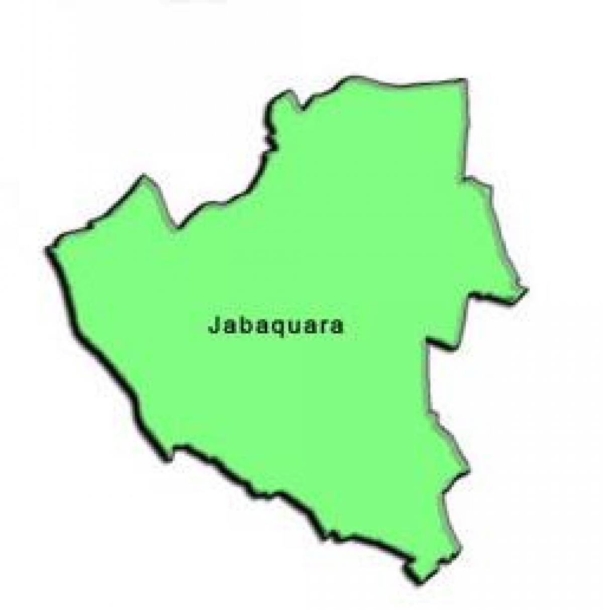 Kaart van Jabaquara sub-prefektuur