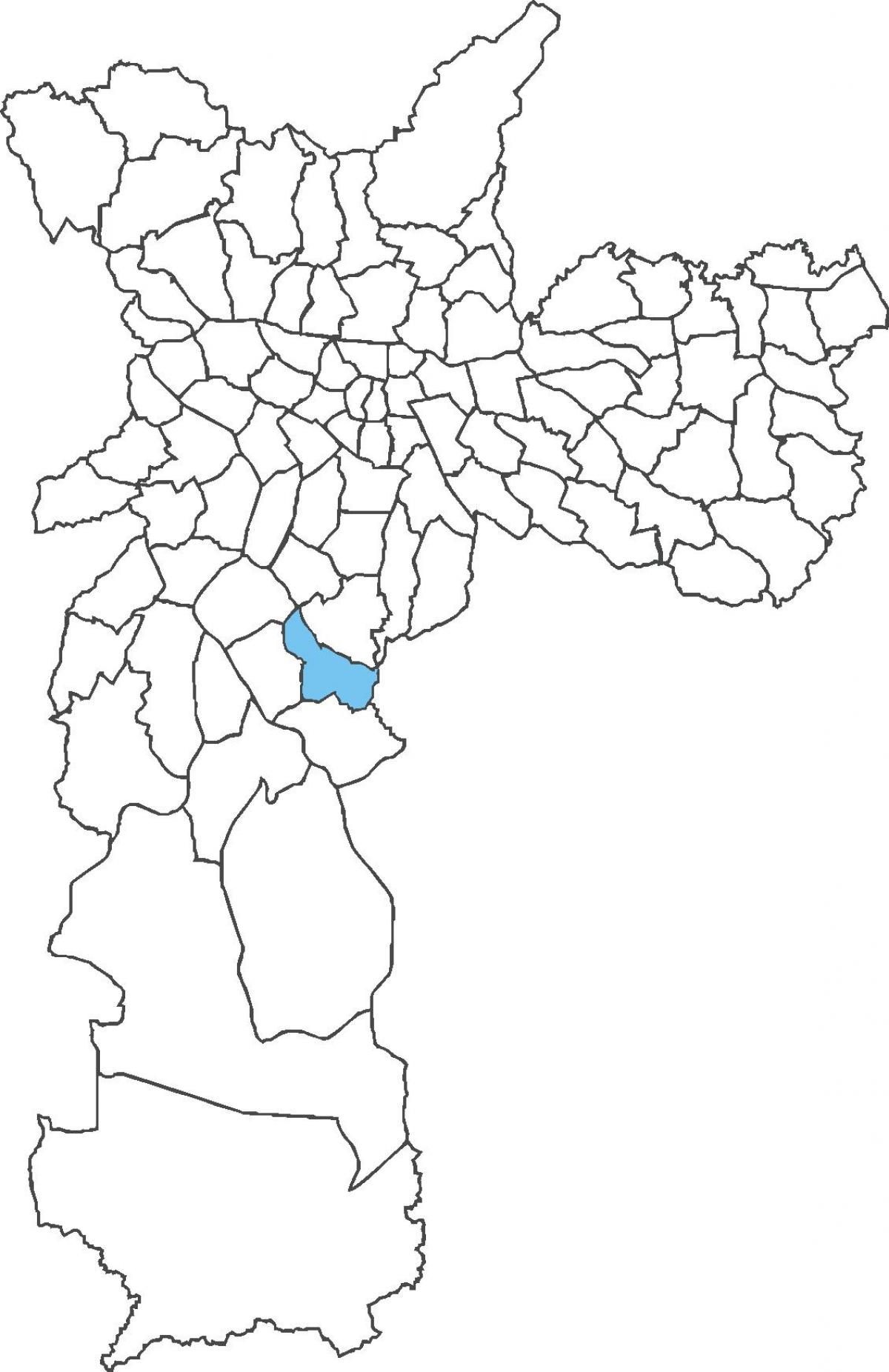 Kaart van die Plek Ademar distrik