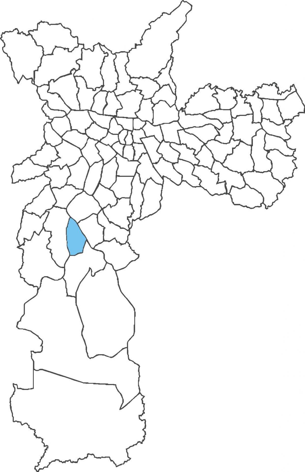 Kaart van Socorro distrik