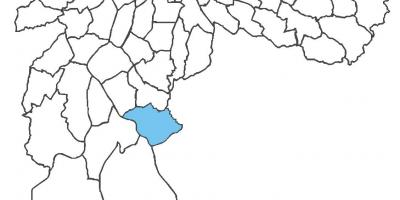Kaart van Pedreira distrik
