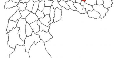 Kaart van die Plek Líder distrik