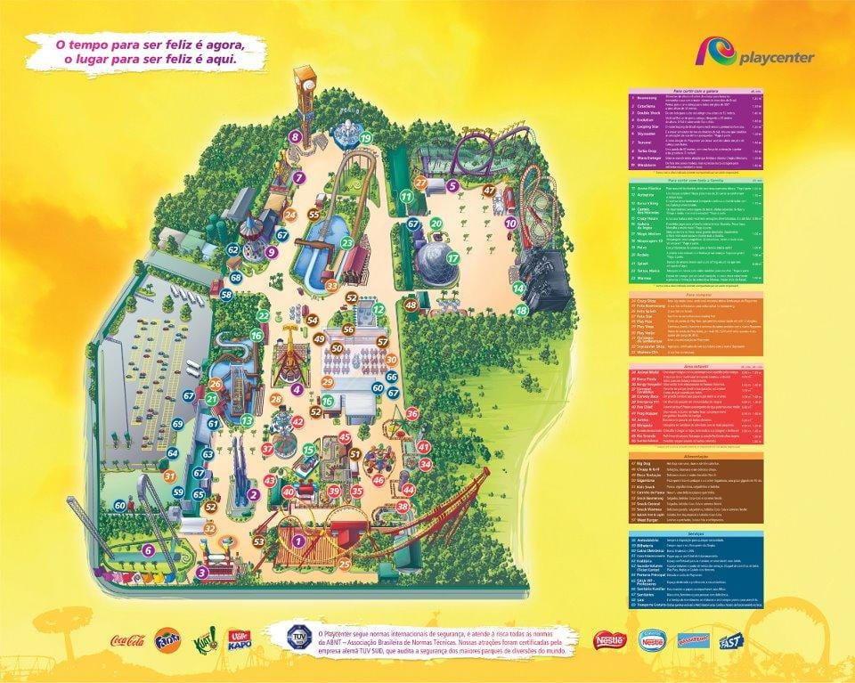Kaart van PlayCenter São Paulo