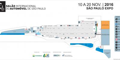 Kaart van die motor show São Paulo