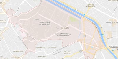 Kaart van Butantã São Paulo