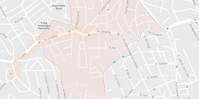 Kaart van Cangaíba São Paulo
