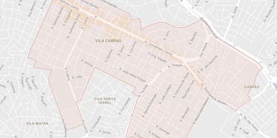Kaart van Carrão São Paulo