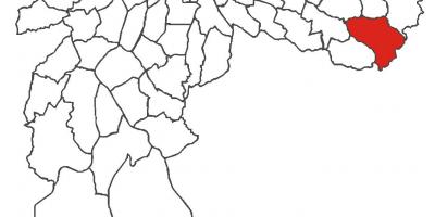 Kaart van Iguatemi distrik