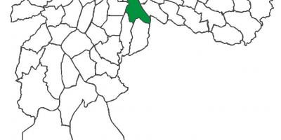Kaart van Ipiranga distrik