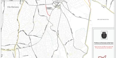 Kaart van Ipiranga São Paulo - Paaie