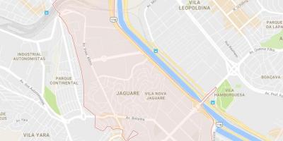 Kaart van Jaguaré São Paulo