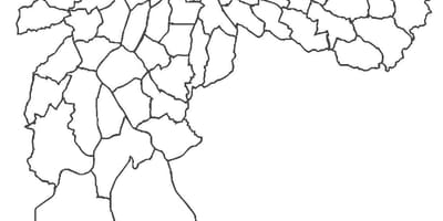 Kaart van Jaraguá distrik