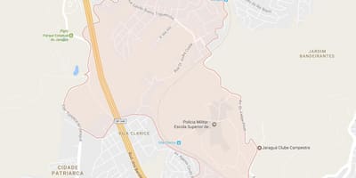 Kaart van Jaraguá São Paulo