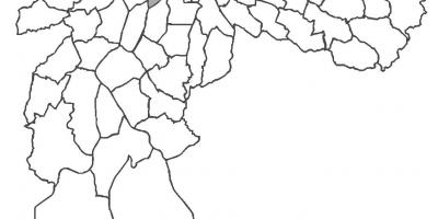 Kaart van Jardim Paulista distrik
