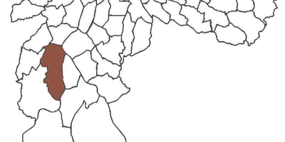 Kaart van Jardim São Luís distrik