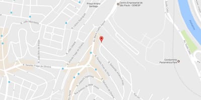 Kaart van Jardim São Luís São Paulo