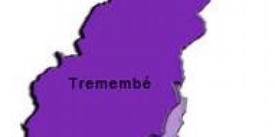 Kaart van Jaçanã-Tremembé sub-prefektuur