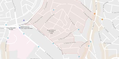 Kaart van Mandaqui São Paulo