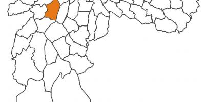 Kaart van Morumbi distrik
