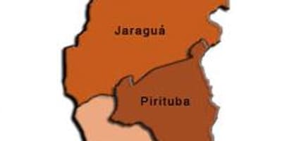 Kaart van Pirituba-Jaraguá sub-prefektuur