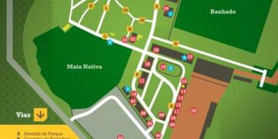 Kaart van Rodeio São Paulo park
