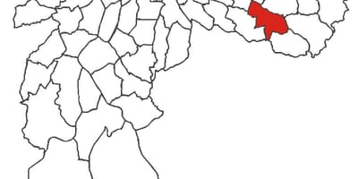Kaart van São Mateus distrik