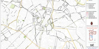 Kaart van Se São Paulo - Paaie