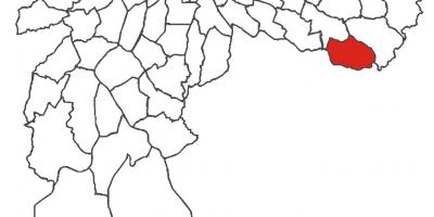 Kaart van São Rafael distrik
