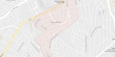Kaart van Vila Sônia São Paulo