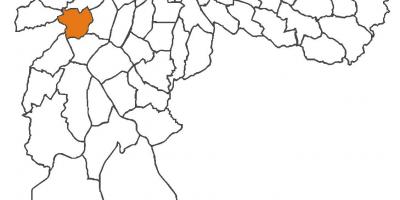 Kaart van Vila Sônia distrik